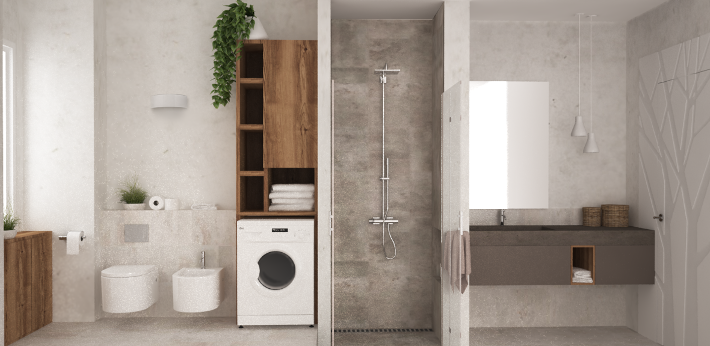 arredare bagno minimalista e moderno